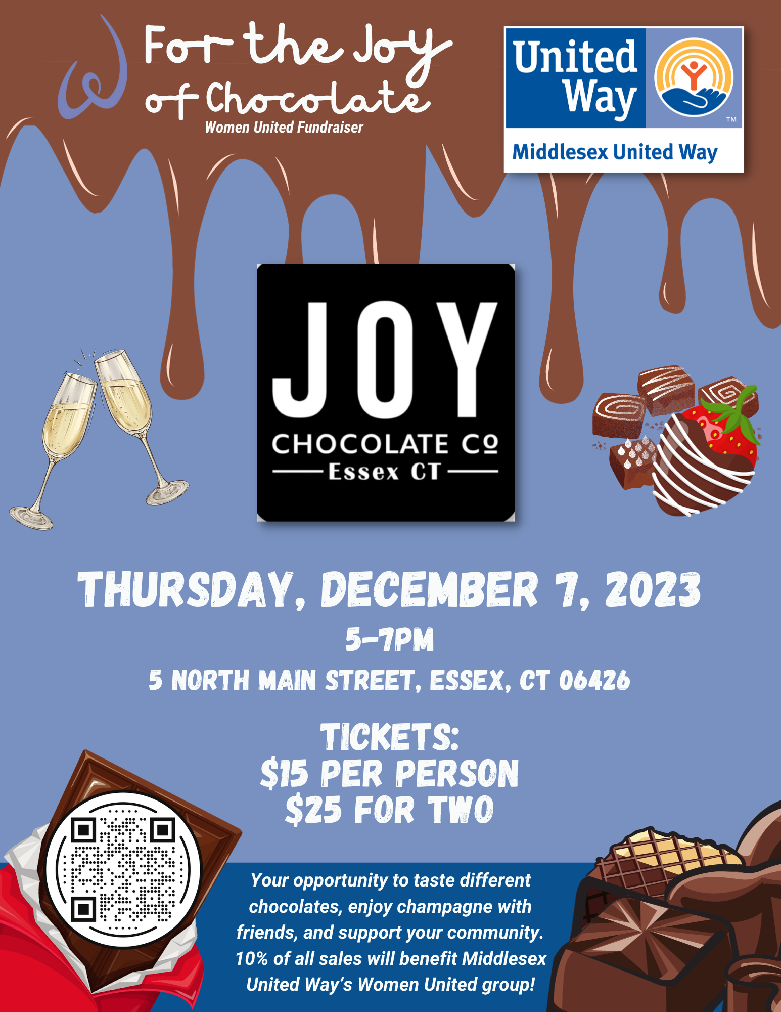 For the Joy of Chocolate Fundraiser
